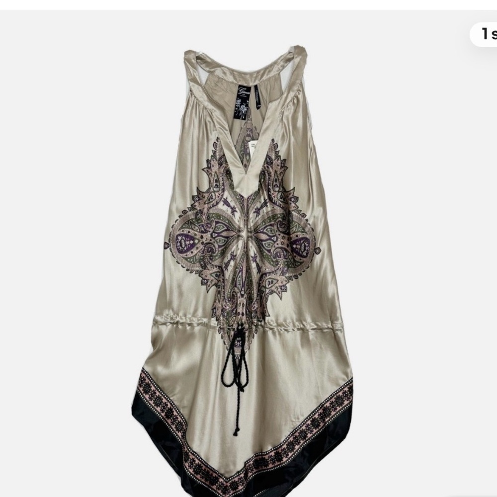 Guess Tan and Brown Dress